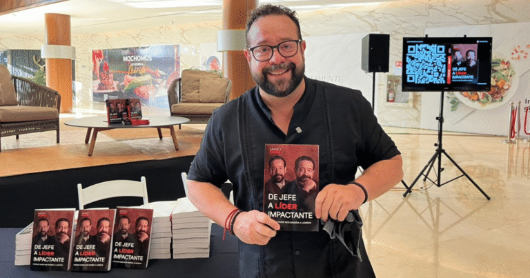 Mario Elsner presenta su libro “De Jefe a Líder Impactante” en Mérida, Yucatán