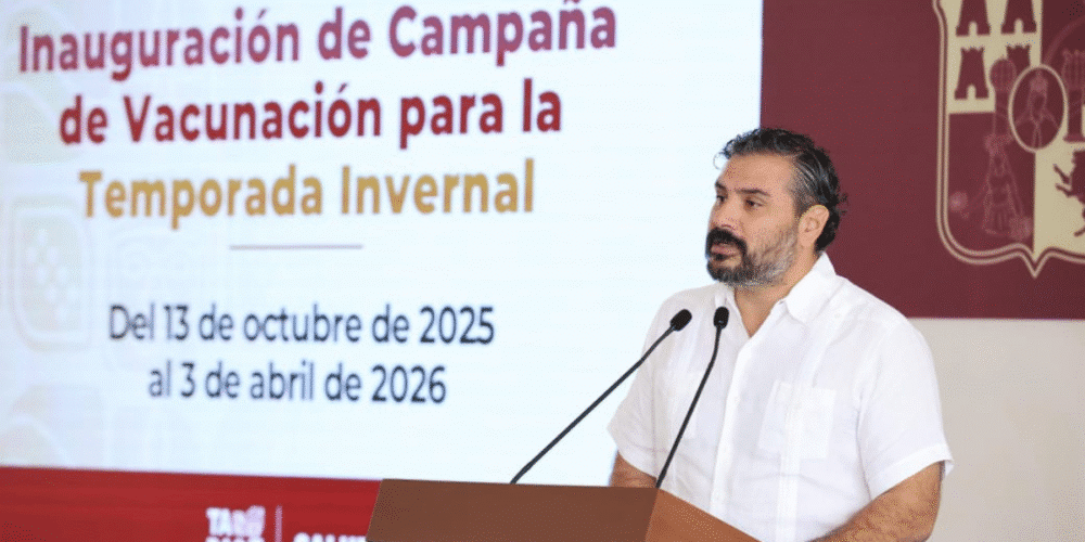 May Rodríguez inaugura campaña contra Influenza, COVID-19 y Neumococo