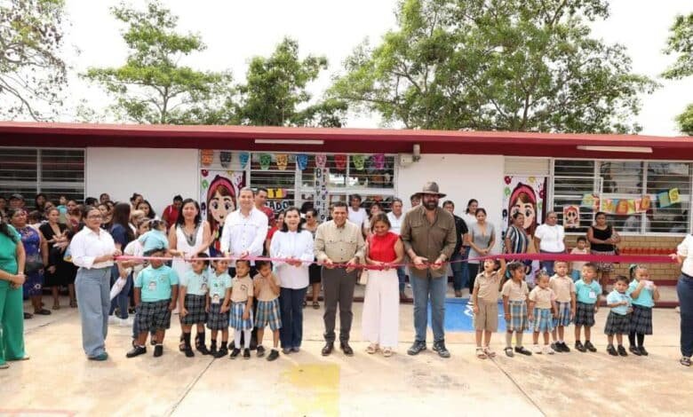 May impulsa la transformación escolar en centro con obras de casi 1.9 Millones