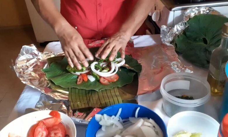 Momo la hoja sagrada que sobrevive en la cocina chontal de Tabasco