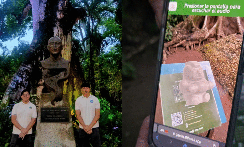 Monumentos de La Venta cobran vida con realidad aumentada