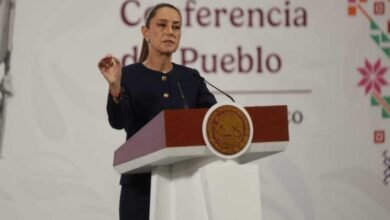 Presidenta de México lamenta división en Bolivia tras triunfo de la derecha