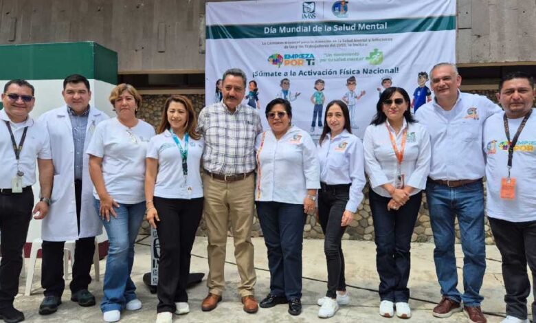 Promueve IMSS Tabasco salud mental con Activación Física Nacional