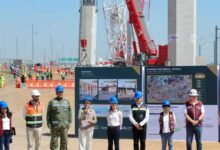 Sheinbaum supervisa avance del Tren México–Pachuca en Edomex