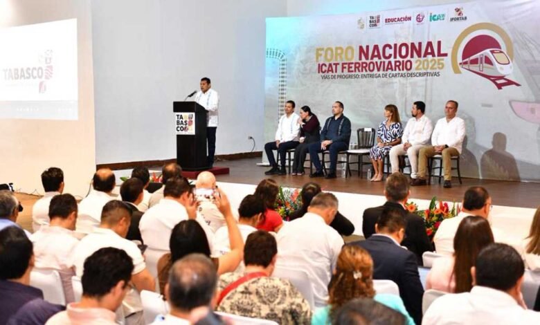 Tabasco lidera formación ferroviaria clave para el Sur-Sureste
