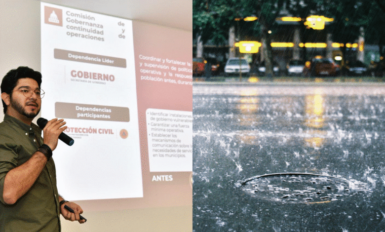 Tabasco se prepara para intensas lluvias; prevén hasta 150 mm en tres días