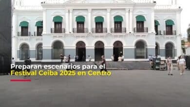 Preparan escenarios para el Festival Ceiba 2025