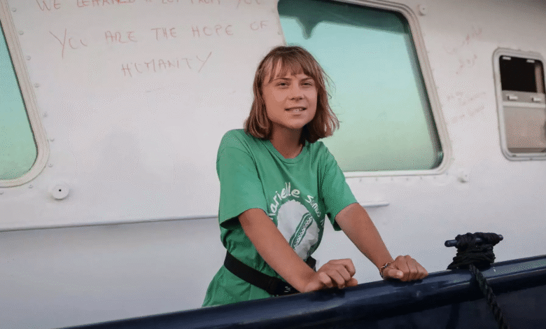 Greta Thunberg y activistas de la flotilla humanitaria, son deportados por Israel
