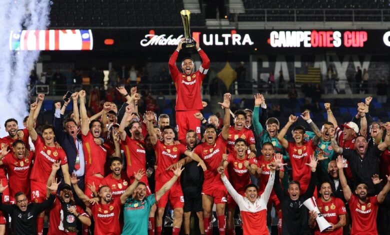 Toluca sufre, pero se corona en la Campeones Cup ante LA Galaxy (Foto de internet)