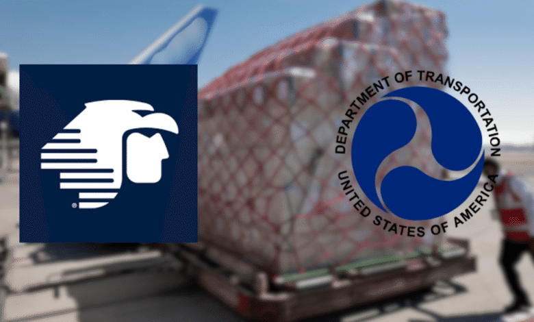 Aeroméxico pide a Estados Unidos retirar la restricción al servicio de carga combinada en el AICM