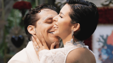 Ángela Aguilar confirma emocionada la fecha de su boda religiosa con Christian Nodal