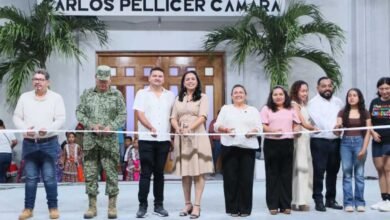 Comalcalco inaugura e impulsa el arte rehabilitación de espacios culturales e impulsa el arte en casa Pellicer.