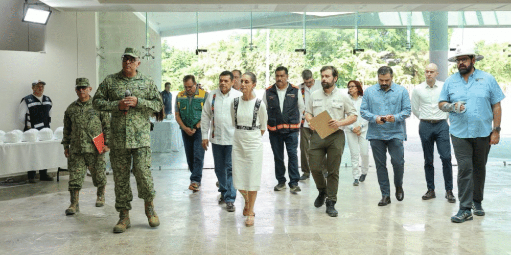Constatan Presidenta Claudia Sheinbaum y Gobernador Javier May avance del nuevo Hospital General de Cárdenas