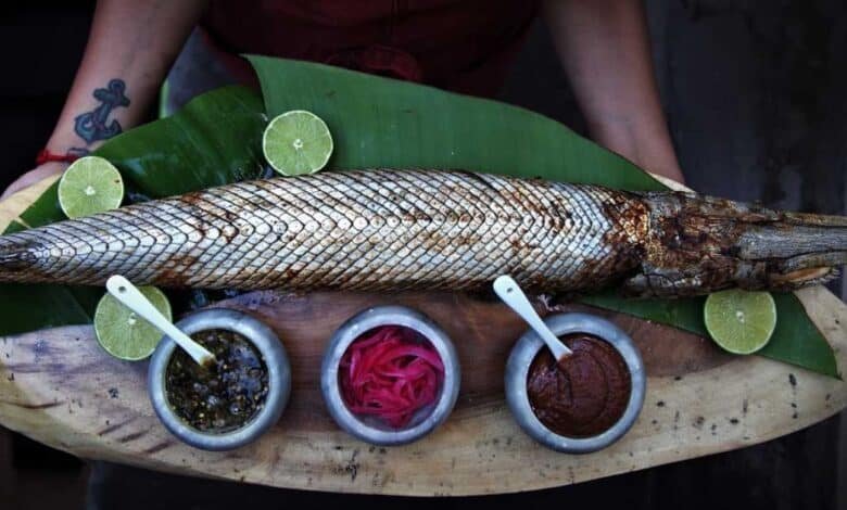 El pejelagarto asado orgullo de Tabasco que sabe a río y tradición