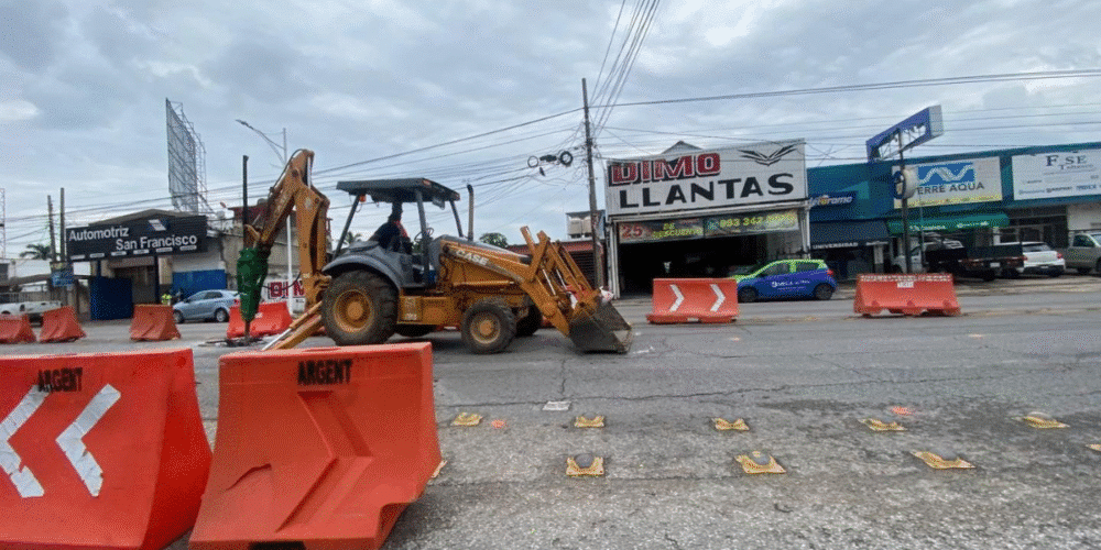 Este lunes, inician obras viales en Avenida Universidad