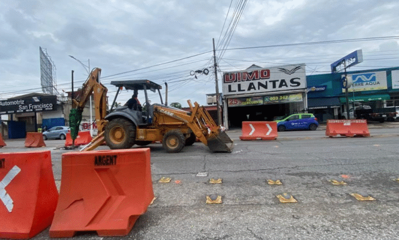 Este lunes, inician obras viales en Avenida Universidad