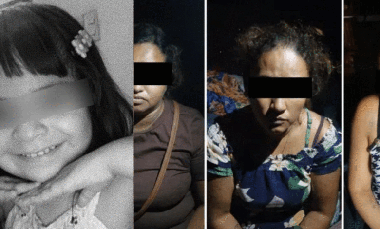 Indignación en Oaxaca Hallan sin vida a la niña Noelia Daylen tras el asesinato de su madre hay 3 detenidas