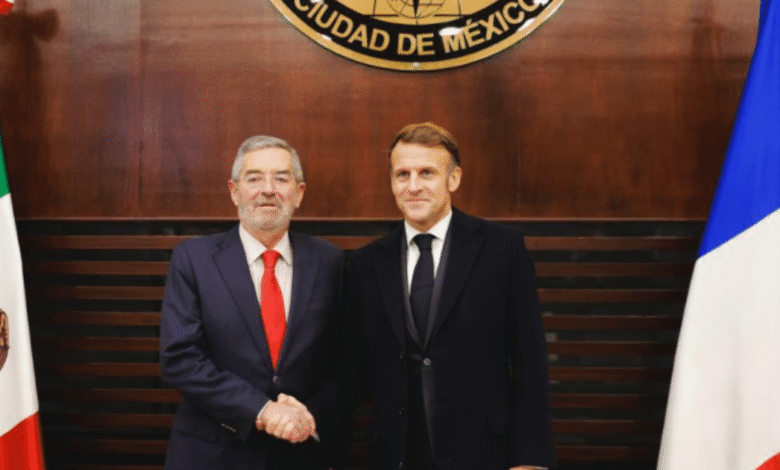 Macron visita México Presidenta Sheinbaum buscará la repatriación del Códice Azcatitlán y la modernización del TLCUEM