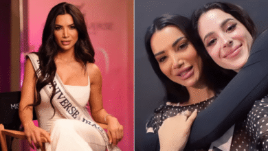 Miss Irak se gana el corazón de México al apoyar a Fátima Bosch