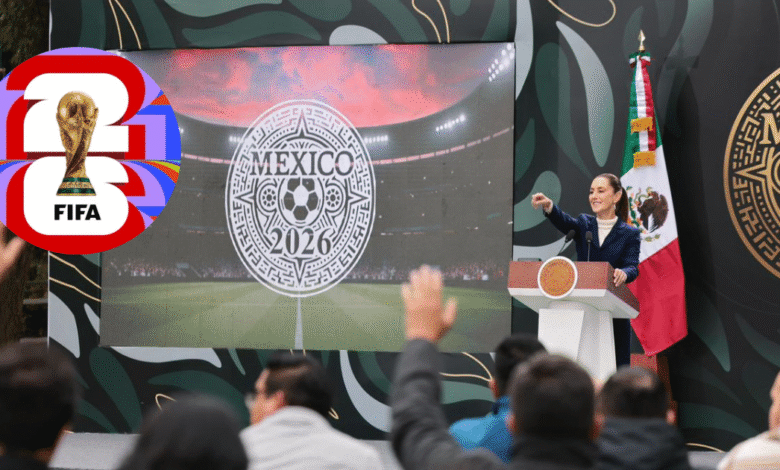 Presidenta Claudia Sheinbaum presenta la Copa Mundial FIFA 2026 es momento para compartirle al mundo lo que es México y el momento histórico que vive.