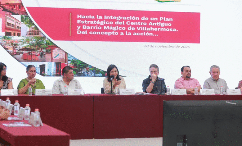 Refuerzan seguridad e iluminación en el Barrio Mágico de Villahermosa