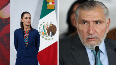 Sheinbaum se reúne con Adán Augusto en Palacio Nacional tras semanas sin encuentros