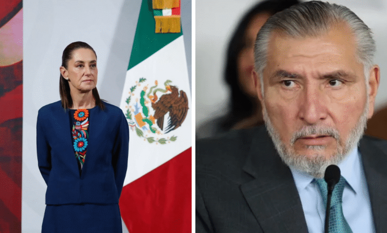 Sheinbaum se reúne con Adán Augusto en Palacio Nacional tras semanas sin encuentros