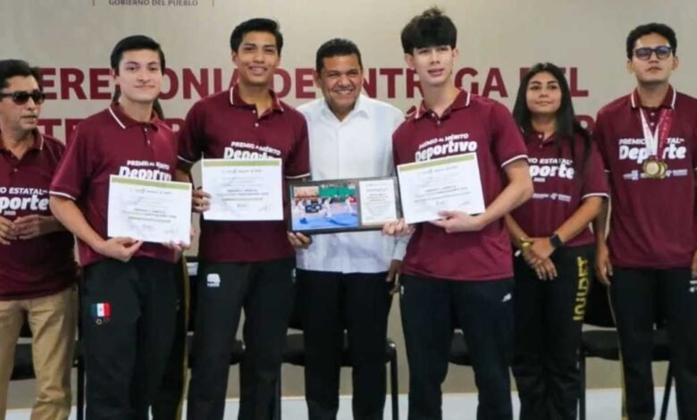 Tabasco duplicará apoyo a atletas; Van por 500 Becados en 2026