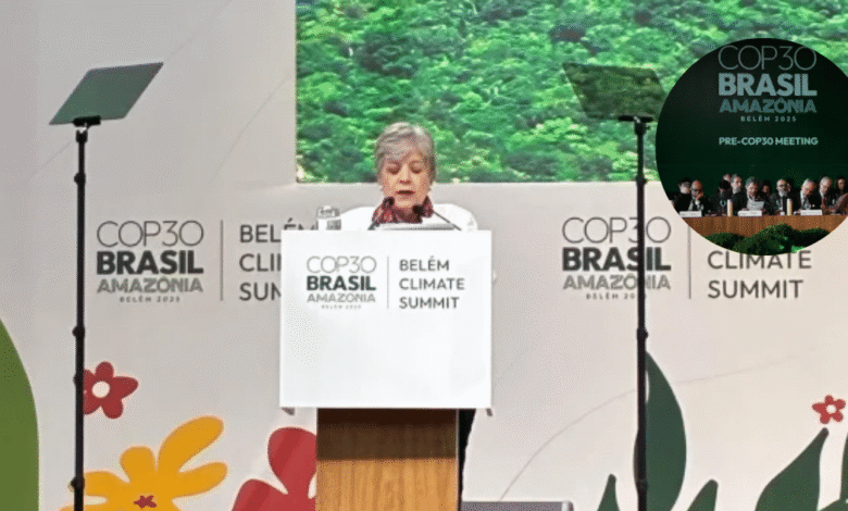 Tras 83 decesos por lluvias, México exige en la COP30 el fin de la "cobardía diplomática"