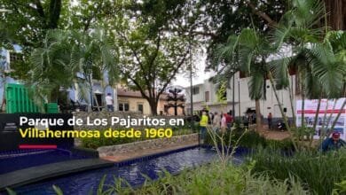 Parque de los Pajaritos en Villahermosa desde 1960