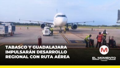Tabasco y Guadalajara estrenan vuelo diario para impulsar el desarrollo regional