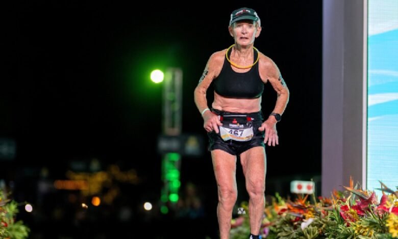 Mujer de 80 años conquista el Ironman con histórica marca (Foto de internet)