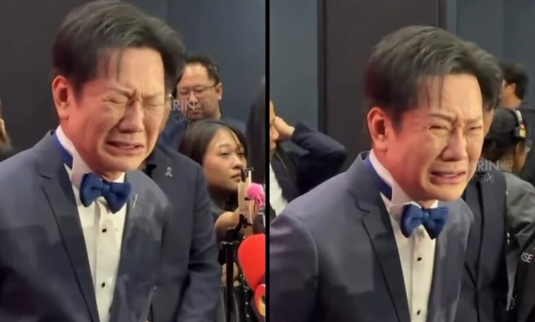 Nawat Itsaragrisil vuelve a disculparse, esta vez, llorando (Foto de internet)