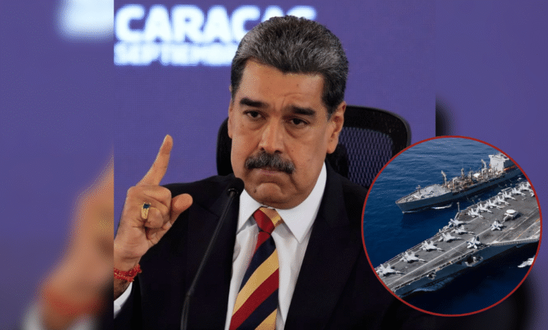 En un mitin en las afueras del palacio de Miraflores, el presidente venezolano Nicolás Maduro exhortó a Donald Trump a no involucrarse en lo que calificó como una “guerra interminable”, refiriéndose a intervenciones militares anteriores como las de Libia o Afganistán.