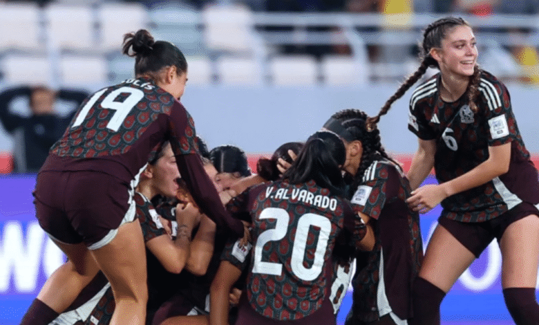 ¡Bronce histórico! México Sub-17 Femenil vence a Brasil en penales y conquista el tercer lugar del Mundial (Foto por @Miseleccionfem)