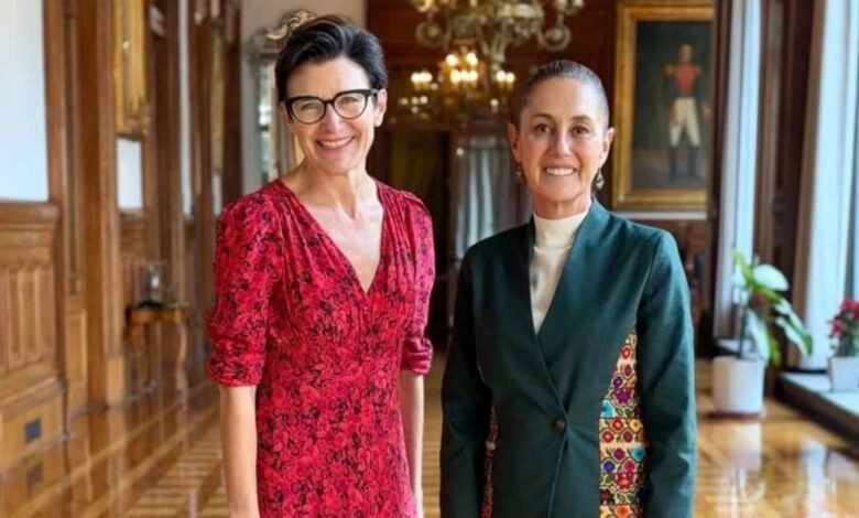 Claudia Sheinbaum se reúne con Jane Fraser, CEO de Citi