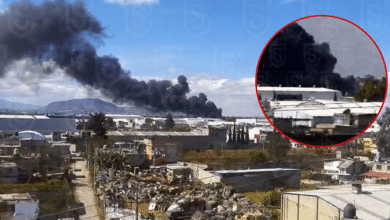 Cae avioneta ejecutiva cerca del Aeropuerto de Toluca; se reportan seis personas muertas (IMAGENES C5 EDOMEX)