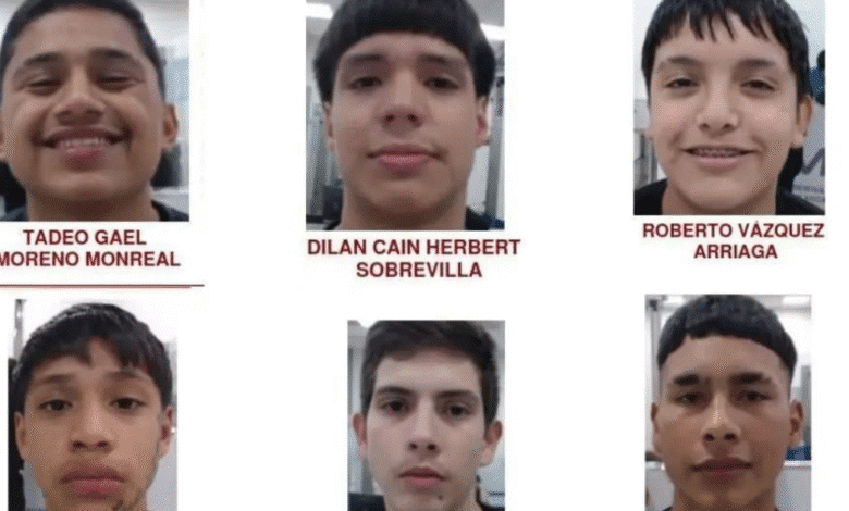Autoridades buscan a seis jóvenes desaparecidos (Fiscalía General de Tabasco)