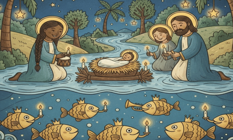 El significado oculto de “Los peces en el río” y su profundo mensaje navideño