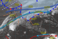 Lluvias y vientos fuertes afectan varias regiones de México
