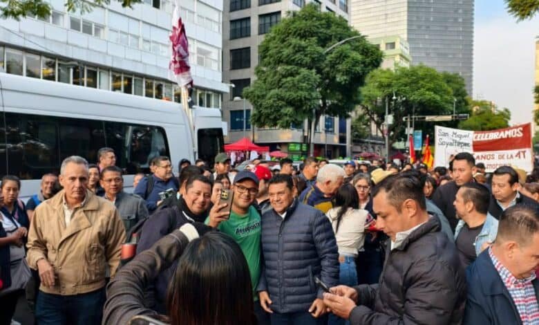 May Rodríguez arropa a presidenta de México en la CDMX por siete años de Transformación