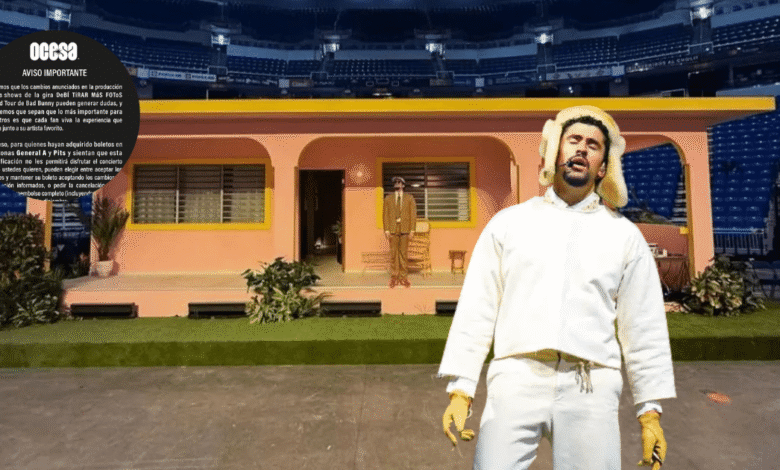 Polémica por ‘La Casita’ Ocesa ofrece reembolsos totales para conciertos de Bad Bunny