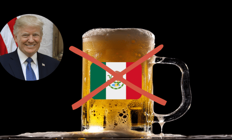 Políticas de Trump frenan ventas de cerveza mexicana en Estados Unidos