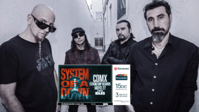 La legendaria banda de rock/metal alternativo System of a Down confirmó un concierto en la Ciudad de México dentro de su gira mundial 2026. La presentación tendrá lugar el 27 de mayo de 2026 en el Estadio GNP Seguros, con la banda británica IDLES como invitada especial.