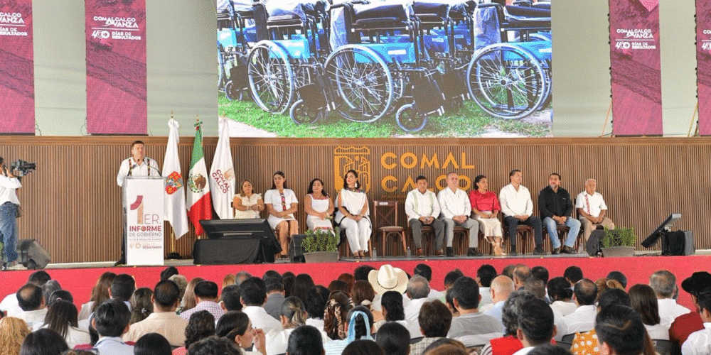 Desde ese tribunal, Peralta Suárez destacó que el manejo responsable de los recursos se ha traducido en finanzas sanas para el ayuntamiento.