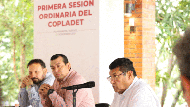 El gobernador Javier May encabeza la sesión del Copladet donde se formalizaron los programas sectoriales y el convenio de desarrollo con los 17 municipios.