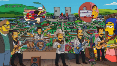 Springfield a la mexicana Los Tigres del Norte y las leyendas nacionales que han brillado en Los Simpson (Fotos Redes sociales)