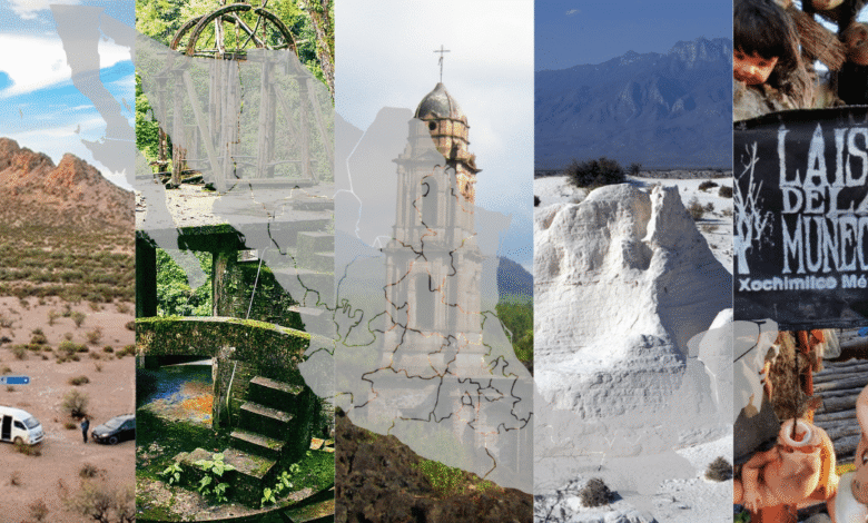 5 lugares surrealistas y extraños de México que parecen sacados de una película de ciencia ficción (Fotos México Desconocido, El Universal)