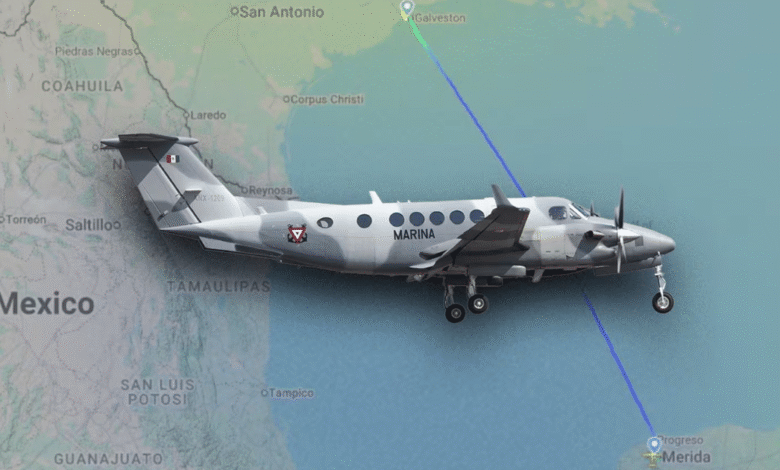 Avión de Marina llega a Texas para repatriar fallecidos