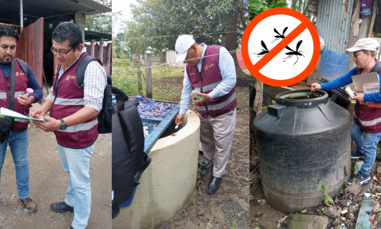 Control larvario y cerco epidemiológico previenen dengue, zika y chikungunya en Frontera, Centla, Tabasco